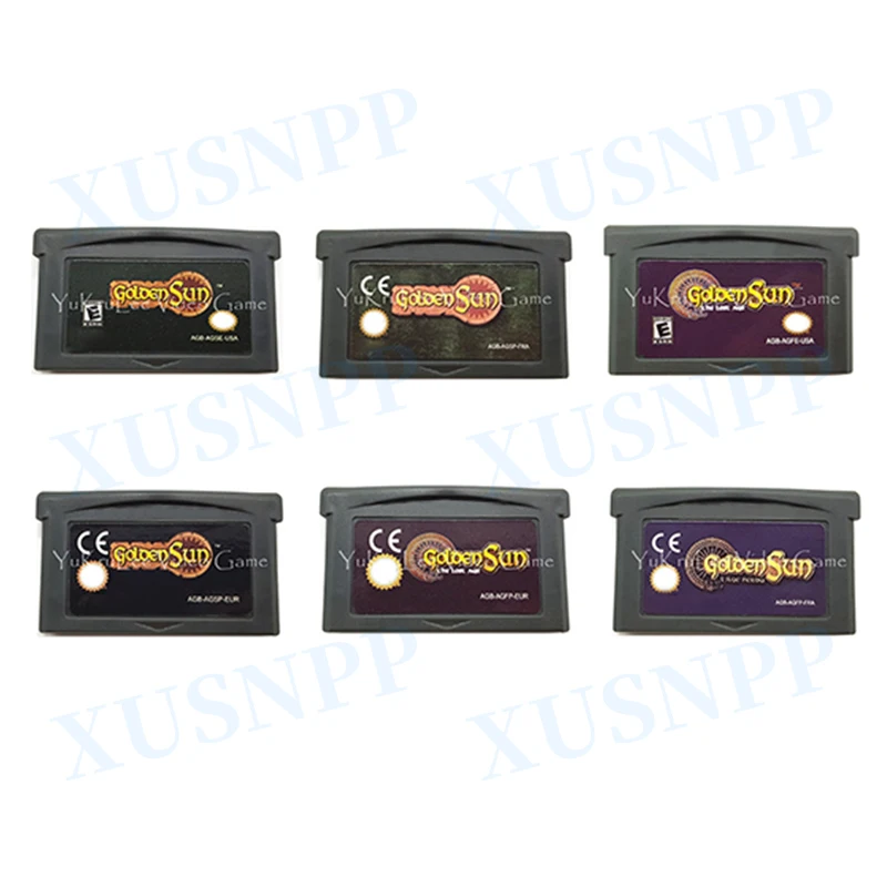 32-битные карты видеоигр XUSNPP GBA DS 2DS 3DS NDSL, карты памяти, чернильные картриджи, серия GoldenSun, СШАЕвропафра (art.: 3920bdcf69eb2) - 3920bdcf69eb2