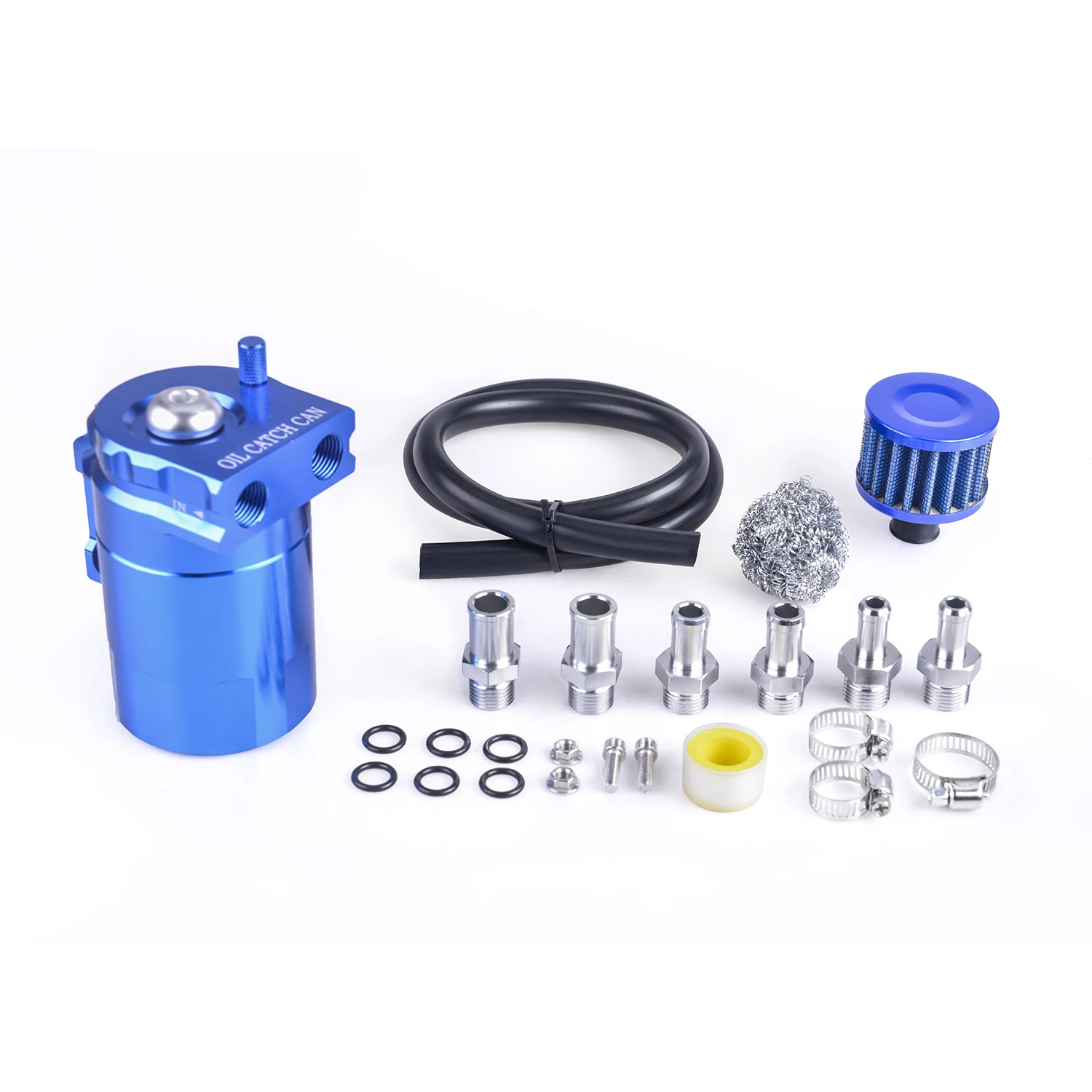 

Алюминиевый универсальный масляный уловитель, сапун, бак, комплект фильтров, цилиндр, красный/синий/черный/серебристый