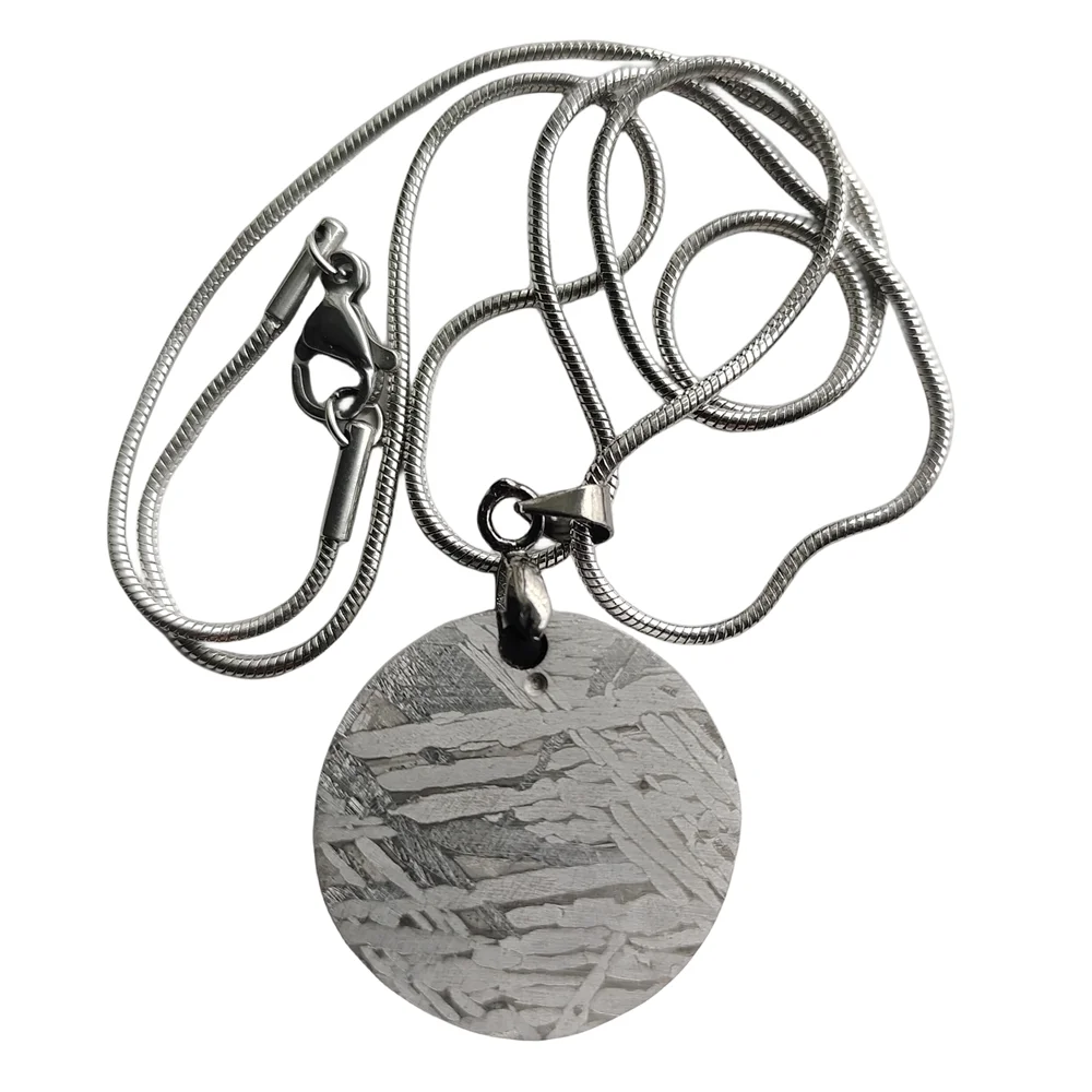 Подвеска Muonionalusta Iron Meteite Подвеска из натурального метеорита Коллекция материалов Meteorite - CD191 (art.: 3920cd4200381) - 3920cd4200381