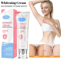 60g body whitening cream remove melanin intimate areas lightener armpit elbow knee bleaching whitening cream for body foot care