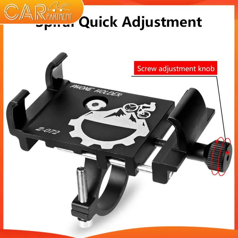 

360 Degree Rotation Bike Phone Racks Ultra-light Aluminum Alloy Phones Handlebar Bracket High-quality Bicycle Phone Holder
