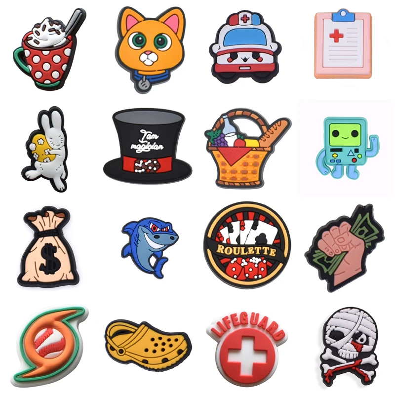 

Women Charm Shoe Charms Accessories Decorations PVC Buckle Decorations for Crocs Wholesale Bulk Gifts Pins Piglet