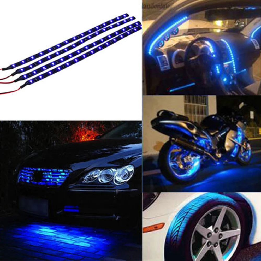 

LED Strip Light Rear trunk Under car body Vehicle body Waterproof 12\\\" 30cm