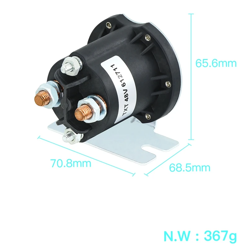 For EZGO TXT 48 Volt Solenoid Electric 2010-Up &amp All 48V MPT 800/1000 Vehicles Golf Cart 612711 | Personal Care Appliance Parts