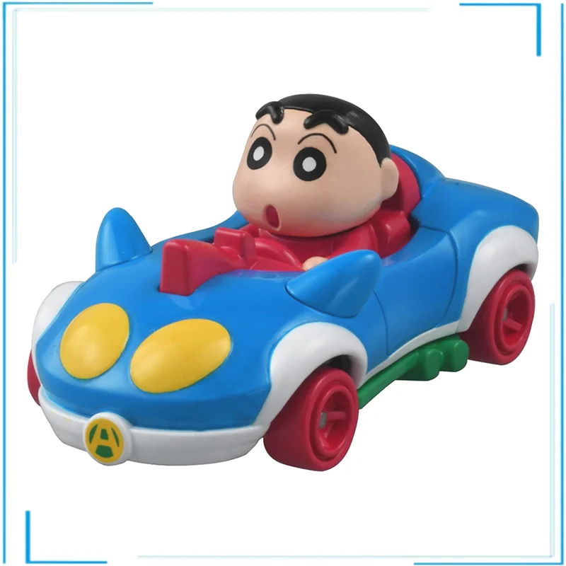 

Japanese Anime Crayon Shin-chan Anime Figures Nohara Shinosuke Brand New Genuine Simulation Alloy Car Model Kids Brinquedos