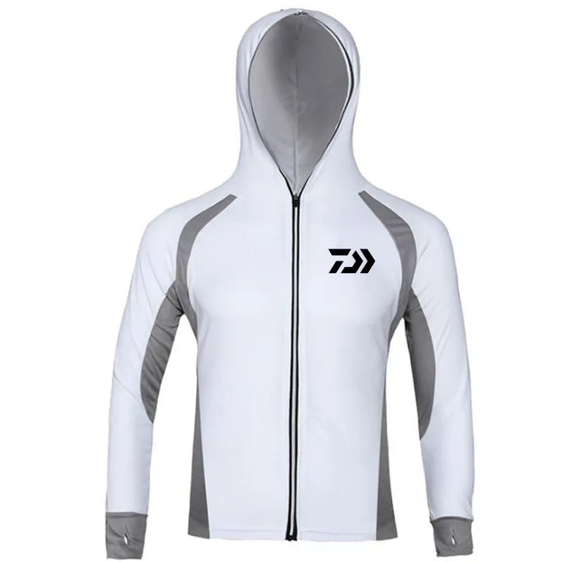 

New 2023 Performance Fishing Shirt Men UPF 50 UV Sun Protection Quick Dry Mesh Cooling Long Sleeve Fishing Clothes