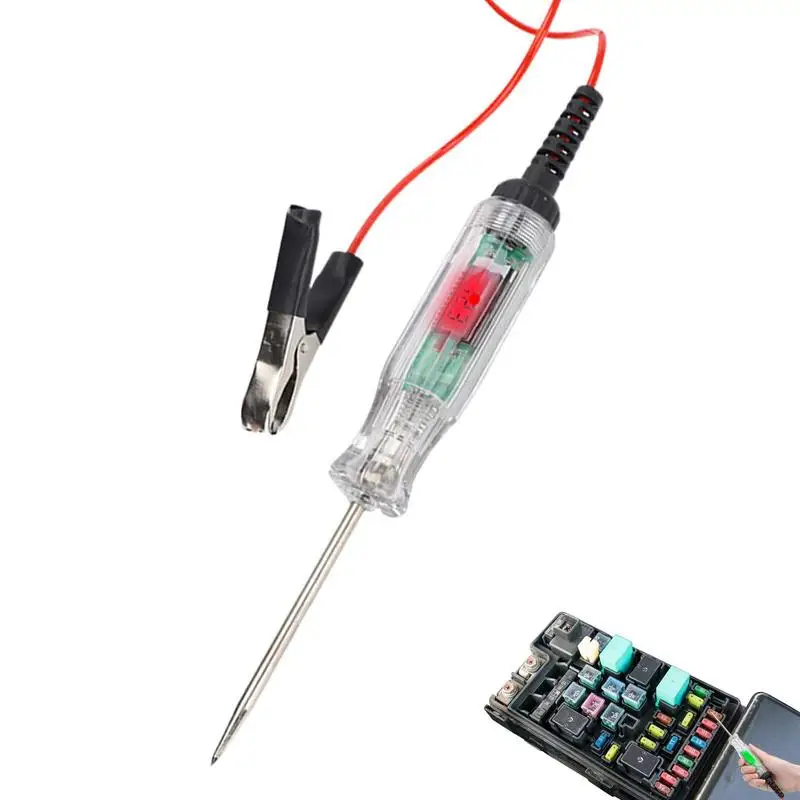 

Voltage Light Tester Fast Response Circuit Tester With Digital Display Automotive Maintenance Tool For Off-Road Vehicle Racing