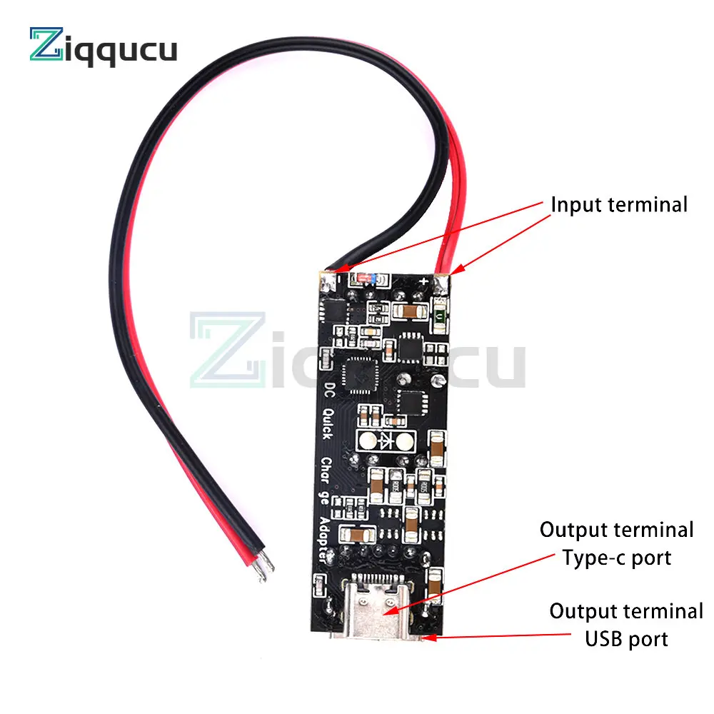 DC6-32V QC4.03.0 мобильный телефон Быстрая зарядка плата модуль уменьшения напряжения