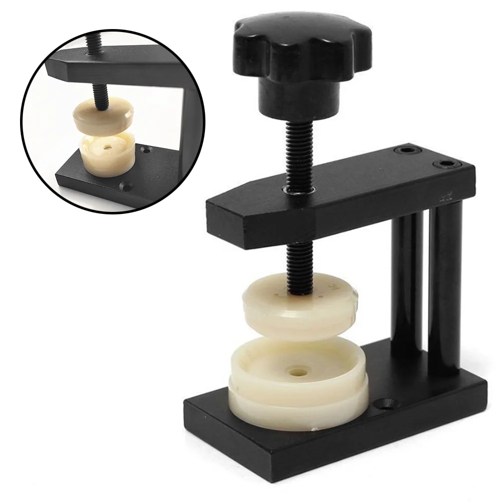 

Watch Press Tool- Professional Watch Tool Watch Spiral Rear Case Closer Fitting Back Cover Remover Maintenance Device for