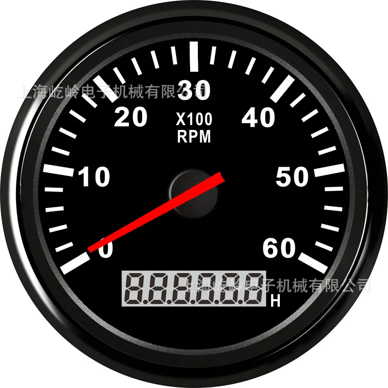 85 мм установочный контактный Тахометр для транспортного средства и корабля 0-6000