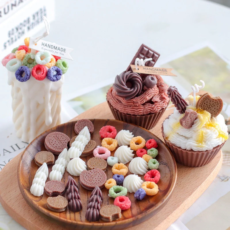 

Simulated Cereals Silicone Handmade Grain Candle Mold DIY Aromatherapy Soap Chocolate Cake Resin Crafts Mould Home Decoration