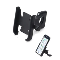 for honda crf 1000l crf1000l africa twin absdct motorcycle cnc handlebar rearview mirror mobile phone holder gps stand bracket