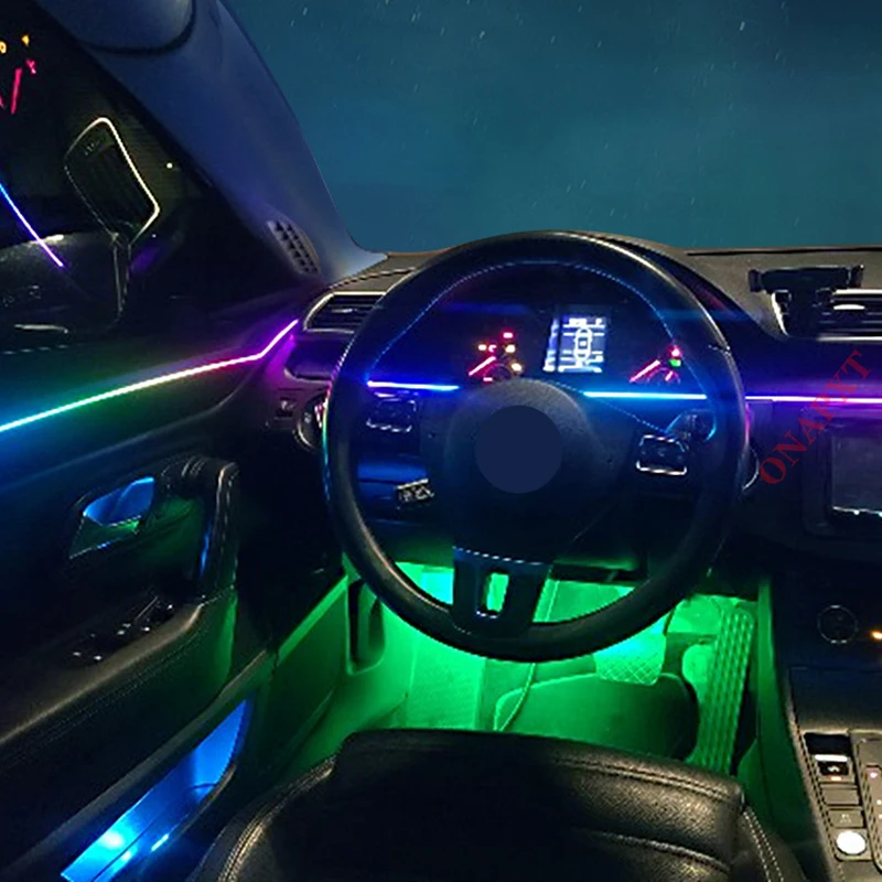 Ли подсветка. Оптоволоконная подсветка для авто. Оптоволокно для подсветки авто. Оптоволоконная контурная подсветка. Подсветка RGB для панели приборов.