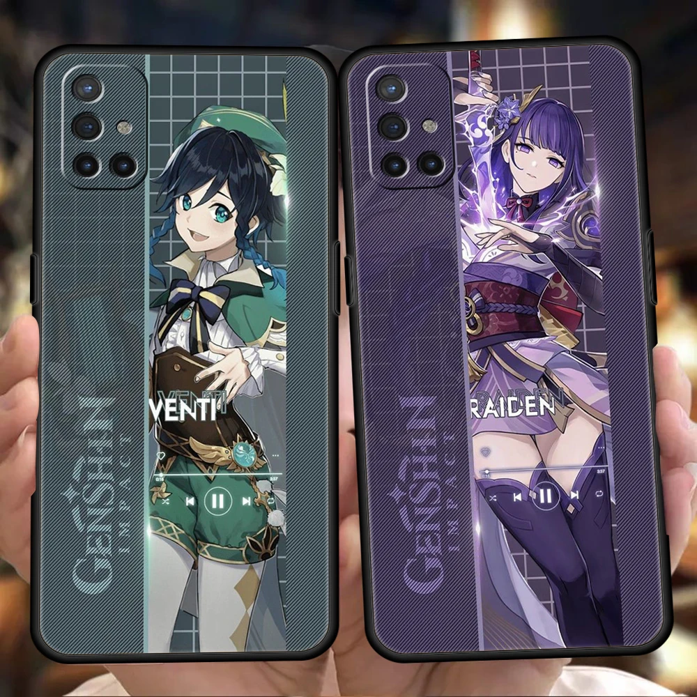 

Anime Genshin Impact Luxury Phone Case For Oneplus Nord N100 N200 N10 10 7 8 9 7T 8T 9R 9RT CE 2 Z Pro 5G Fundas Silicone Cover