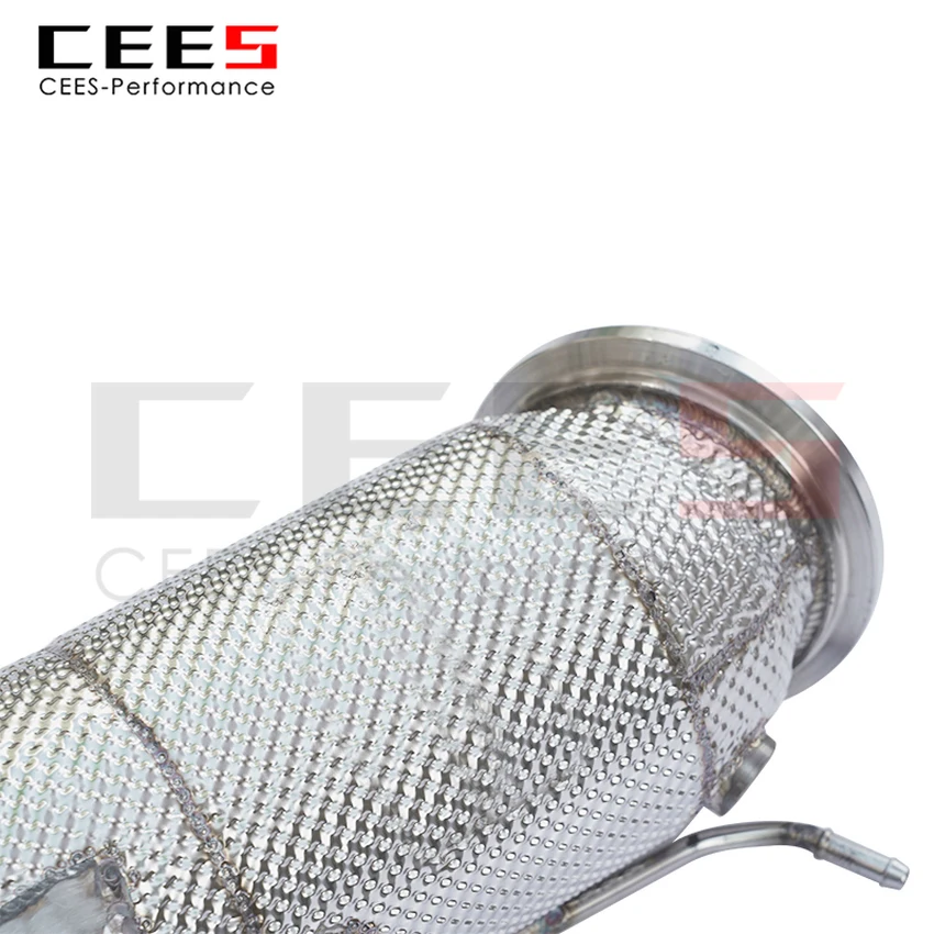 Выхлопная система CEES для BMW G05 X5 потоковые насадки труб с испытанием на глушитель