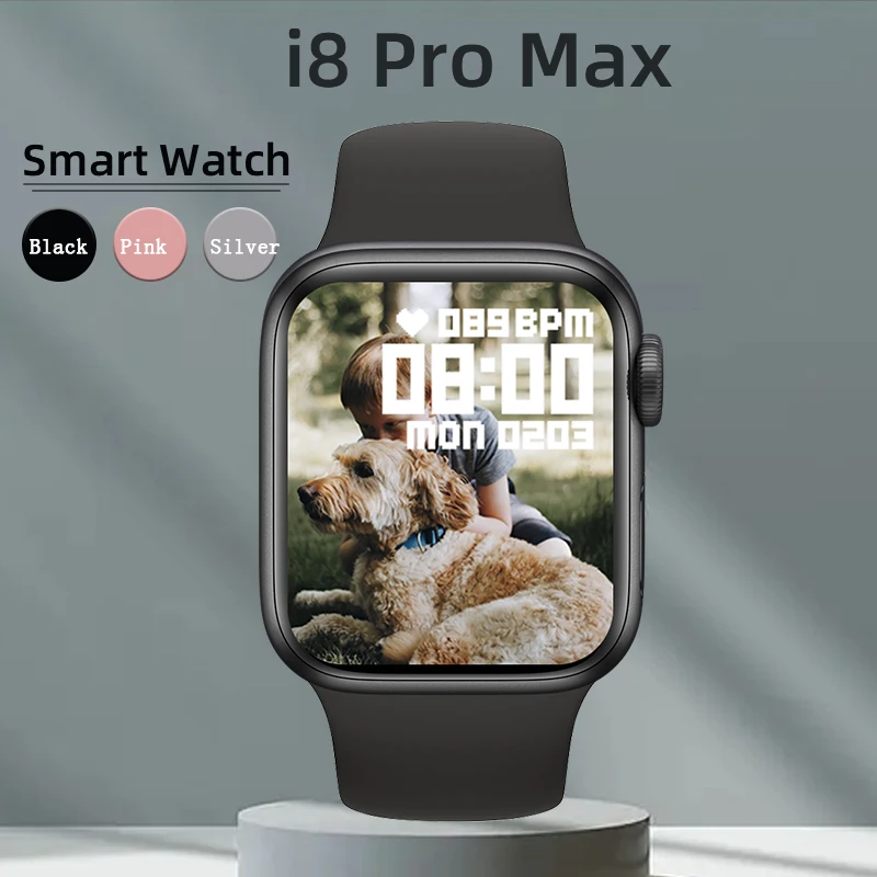 

Смарт-часы i8 Pro Max с функцией фитнес-трекера