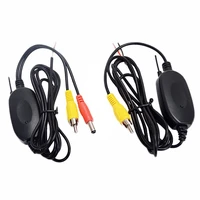 2 4g wireless video transmitter receiver kit for car rear view camera and dvd monitor screen reverse backup rearview cam