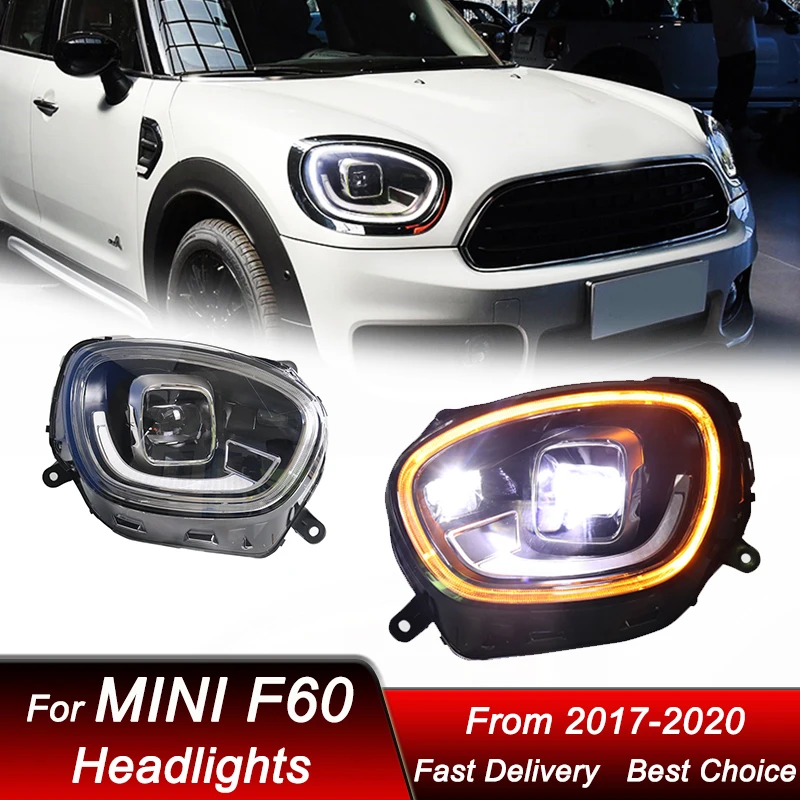 Автомобильные светодиодные фары для BMW MINI Countryman F60 2017-2020 новые полностью в сборе