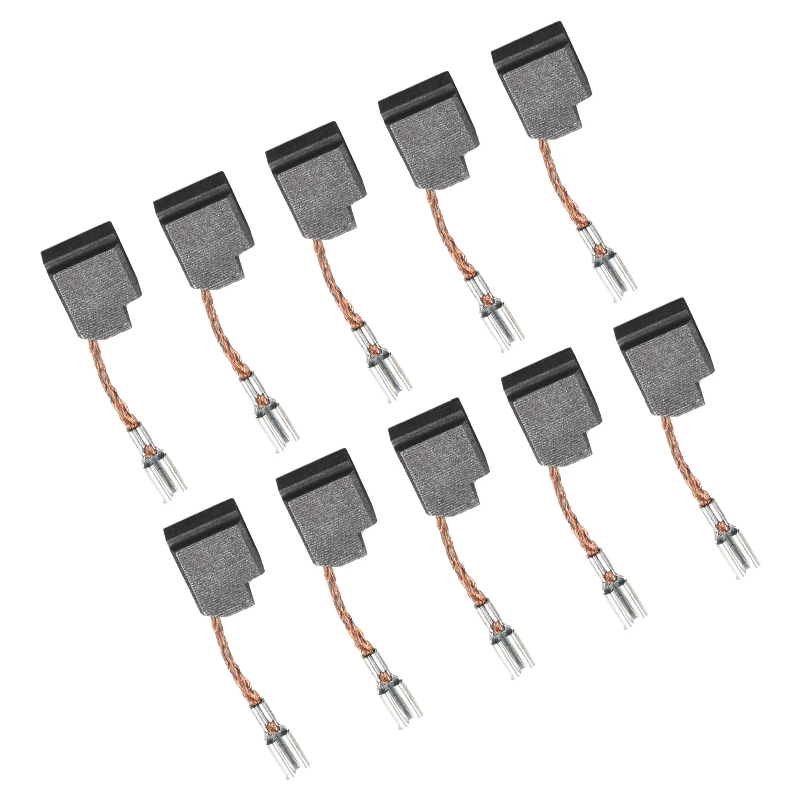10 шт. угольные щетки для двигателя 6x10x13 мм D28110 D28112 D28402 DWE46151 аксессуары угловой