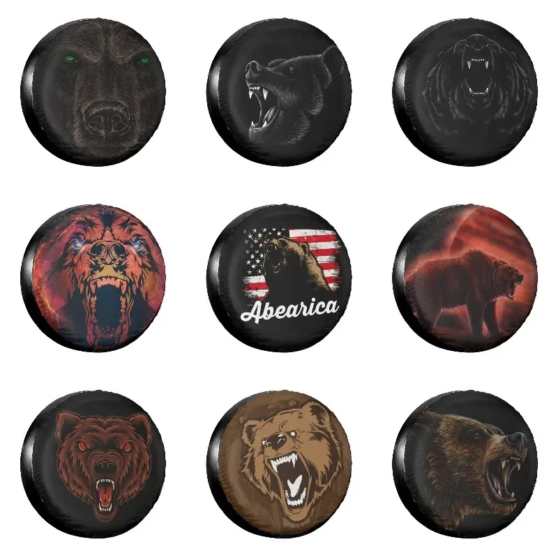 Чехол для автомобильных шин чехол Jeep Pajero 14 &quot15&quot 16 &quot17&quot