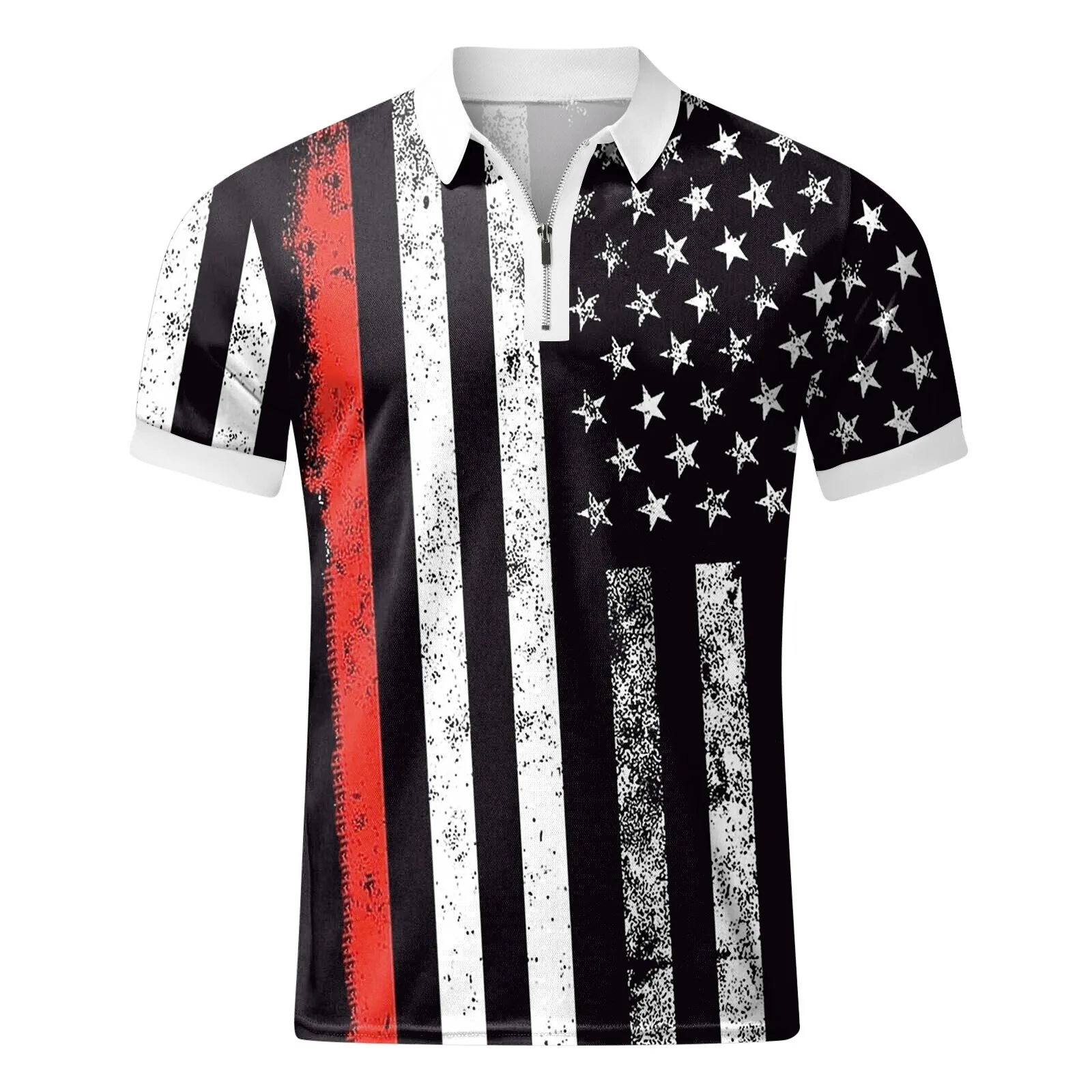 Рисунок 6 - Рубашка-поло с принтом в полоску