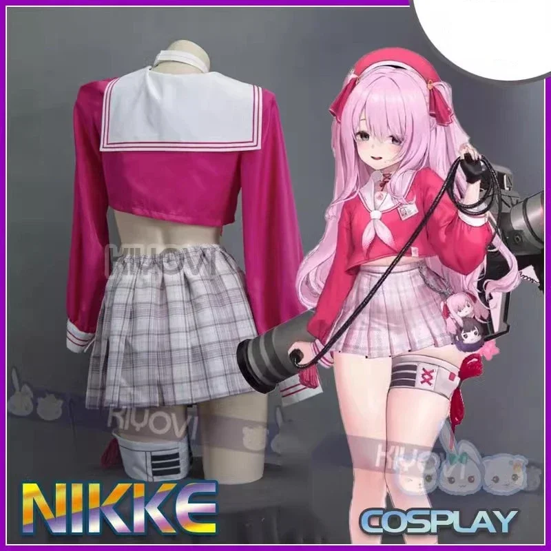 Игра NIKKE The Goddess of Victory Yuni костюмы для косплея девочек JK студенческая форма моряка