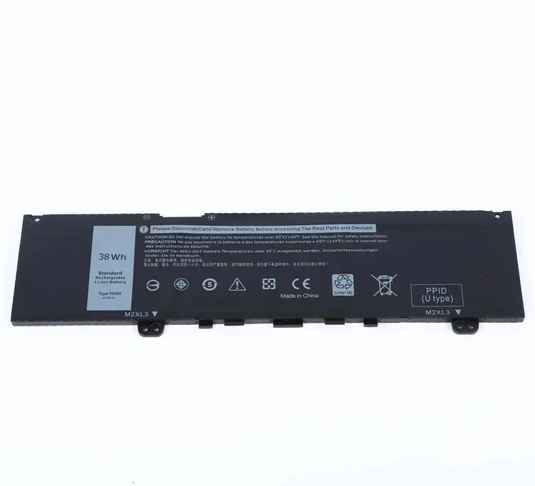 Фото Аккумулятор для ноутбуков DELL Inspiron 13 5370 7370 7373 7380 7386 Vostro 13 5370 P87G P83G F62GO RPJC3 39DY5 CHA01 11.4V 38Wh №2