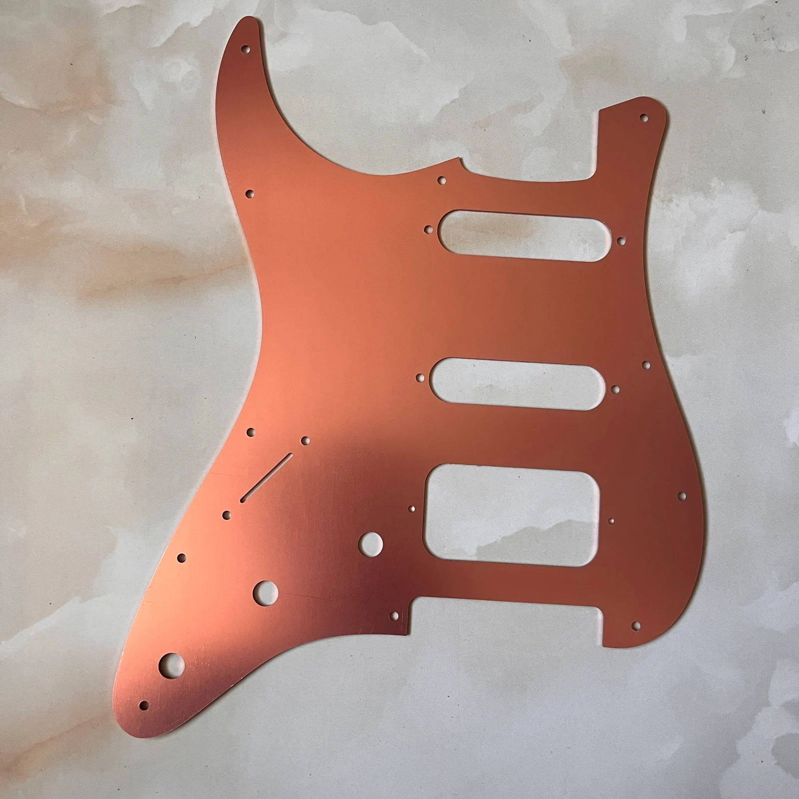 Обновленная накладка на заднюю панель для гитары SSH медные детали фотогитары