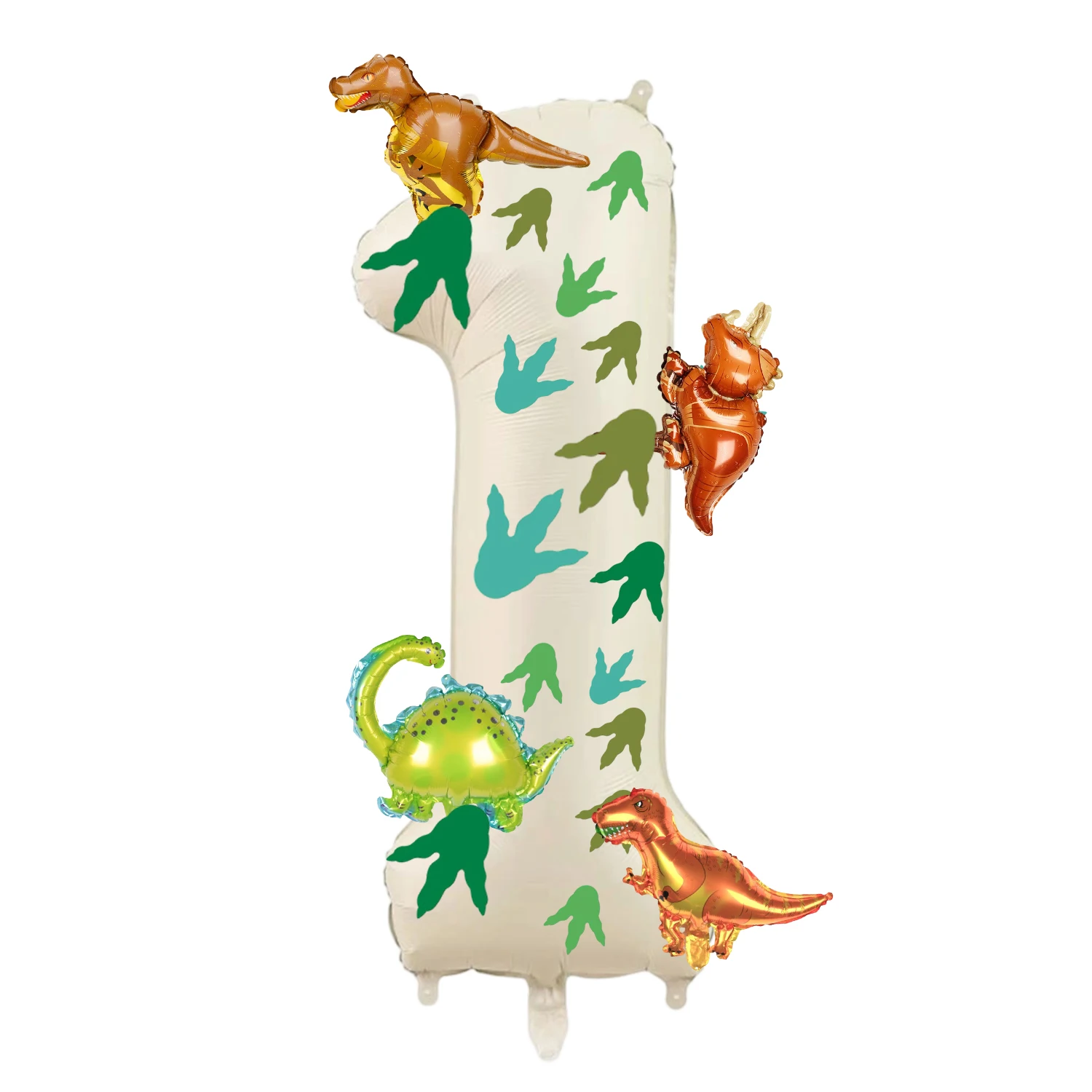 Набор воздушных шаров с динозаврами для дня рождения