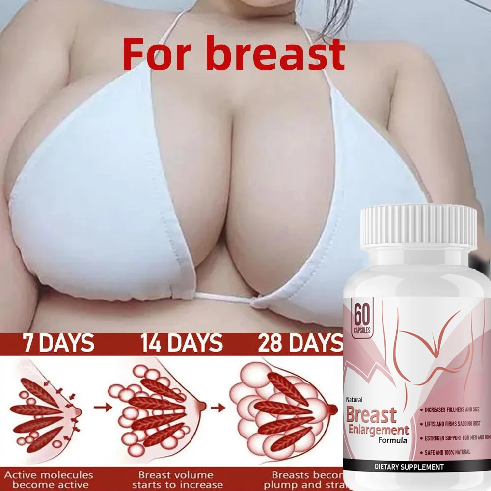 

Most Trusted Breast Enhancement Pills Natural Papaya Extract Chest Enlarges Fuller Size Firmer Shape Bust Growth 60 Capsule