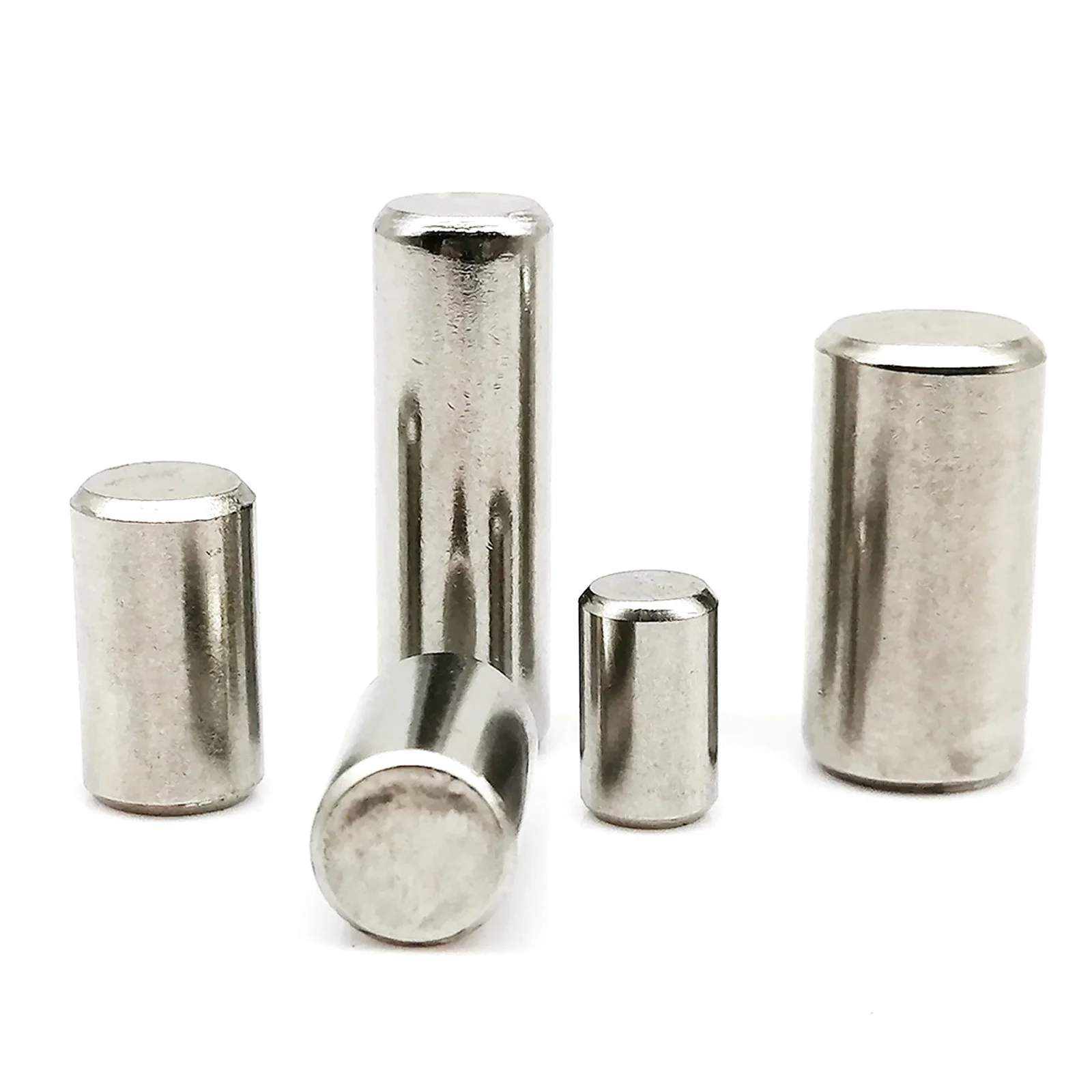 

1/5/10/50pcs M1.5 M2 M2.5 M3 M4 M5 M6 M8 M10 M12 GB119 304 Stainless Steel Solid Bearing Cylindrical Positioning Roll Dowel Pin