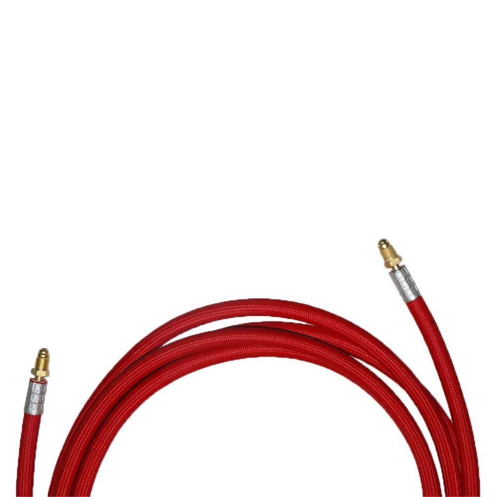 Air Cooled Tig Welding Torch Red Hose Cable 4M For WP9 WP17 3/8-24 Connector | Other Tool Parts