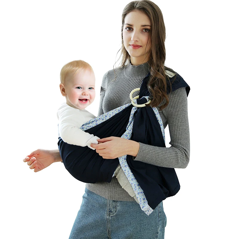 

Baby Wrap Ring Sling Baby Carrier Backpack Nursing Cover For Infants Toddlers Soft Natural Wrap Adjustable Cotton Kangaroo Bag