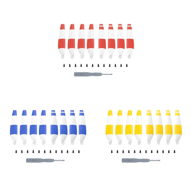 8 шт. 6030F компактный и малошумный винт для DJI Mini 3 Red