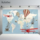 Фон для фотографирования детей с изображением космоса