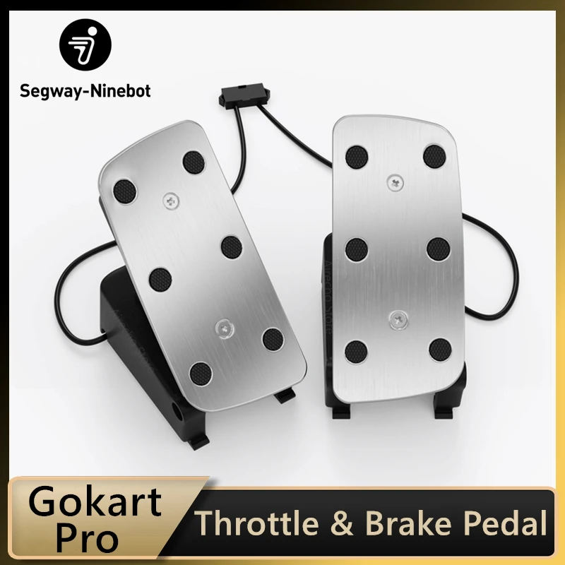 Original Throttle & Brake Pedal for Ninebot Gokart PRO Accelerator Brake Pedal for Ninebot PRO Gokart Kit Refit Scooter Parts
