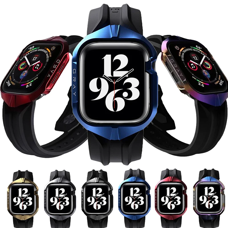 

Чехол для Iwatch 6 se 5 4 42 42 44 мм, из нержавеющей стали, защитный, для занятий спортом