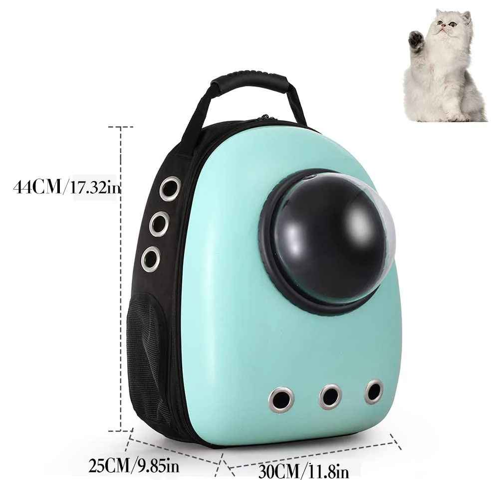 

Pet Cat Backpack Astronaut Outdoor Portable Carrying Transparent Pet Travel Bag Breathable Space Capsule Puppy Cat Carrier Bags
