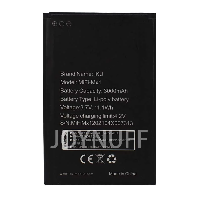 

New Battery High Quality 0 Cycles Compatible For IKU router MIFI-MX1 Auburn M21H portable WIFI 4G card MIFI wireless Replacement