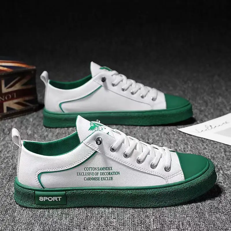 

New Fashion Mens High Top Sneaker Vulcanize Shoes Canvas Shoes All-match Comfortable Men Sports Shoes Skateboard Shoes