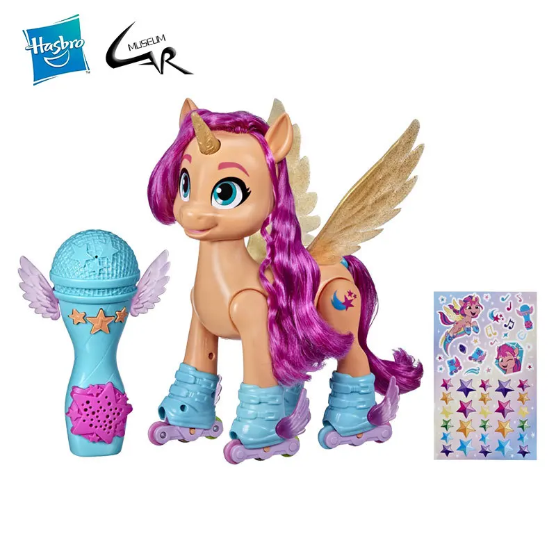 

Hasbro My Little Pony Genuine Anime Figures Can Slide and Sing Sunny Starscout Children's Toy Gifts Cute Dolls Collectible Model