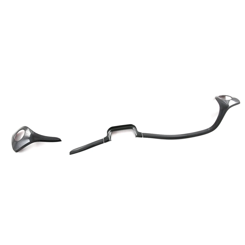 4-компонентная автомобильная крышка центральной консоли из углеродного волокна