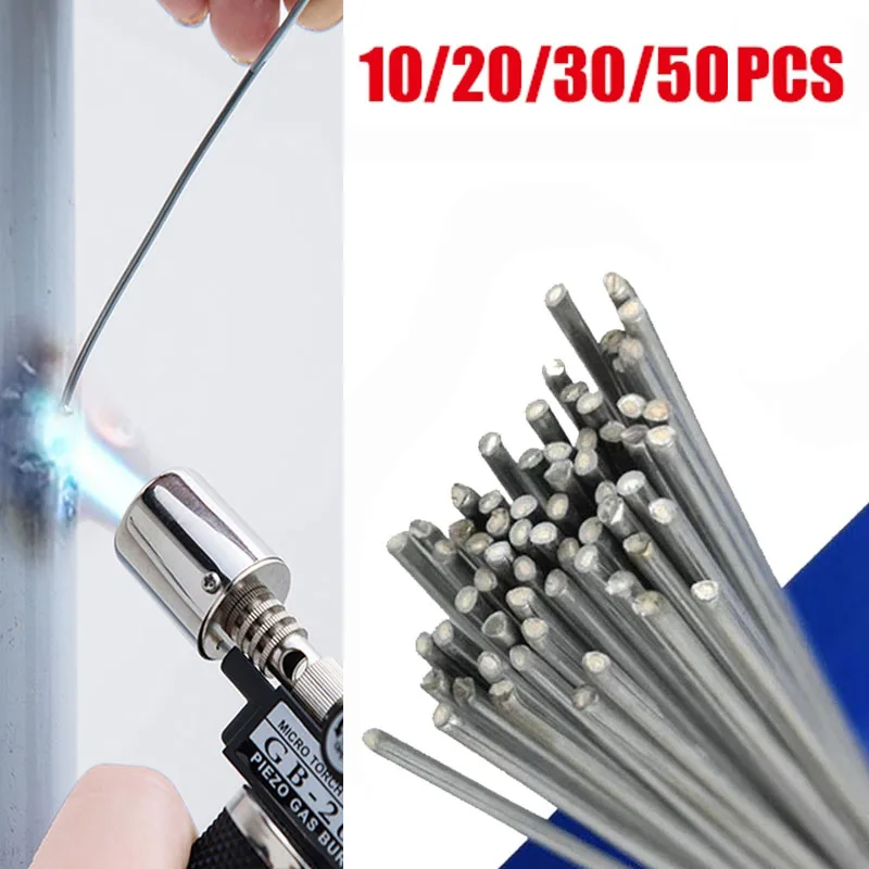 

Low Temperature Simple Welding Rods Easy Melt Aluminium Flux Cored Welding Electrodes Wire Solder Aluminum Rods for Welding