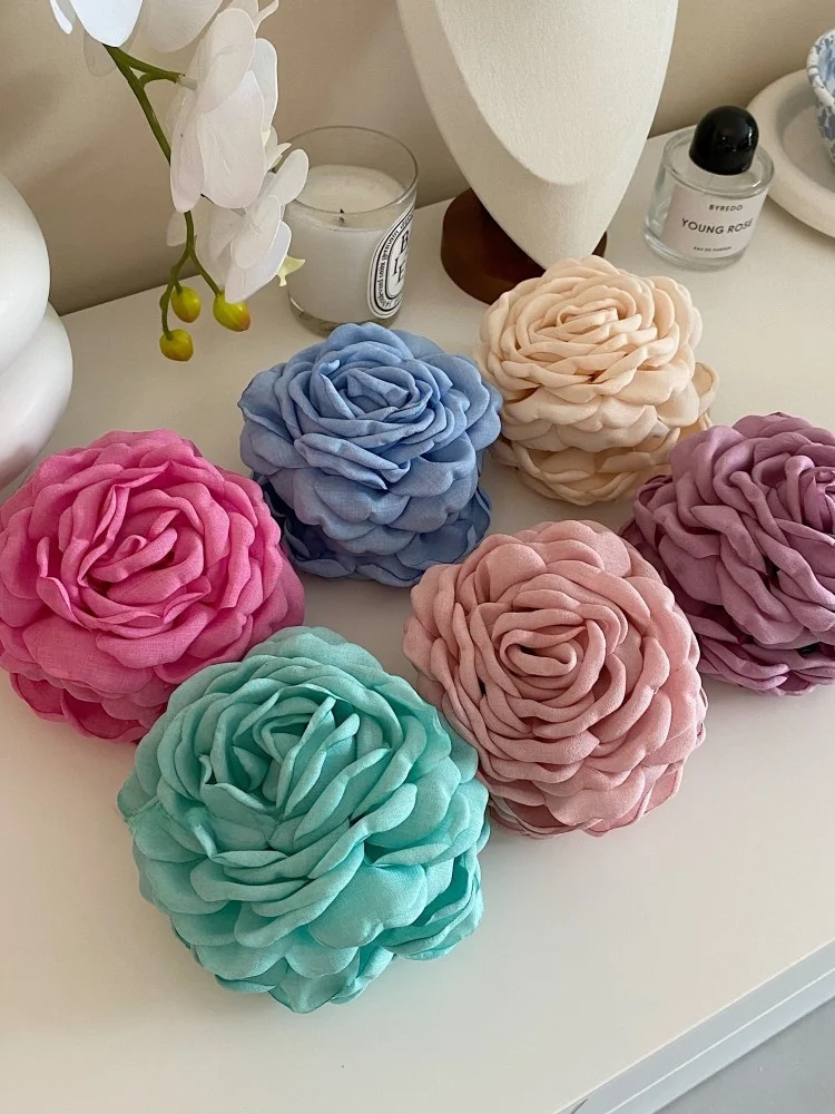 [Hhbaby KR] Датская заколка для волос Caro Same Sle French sle с розой и большой ложкой на спине