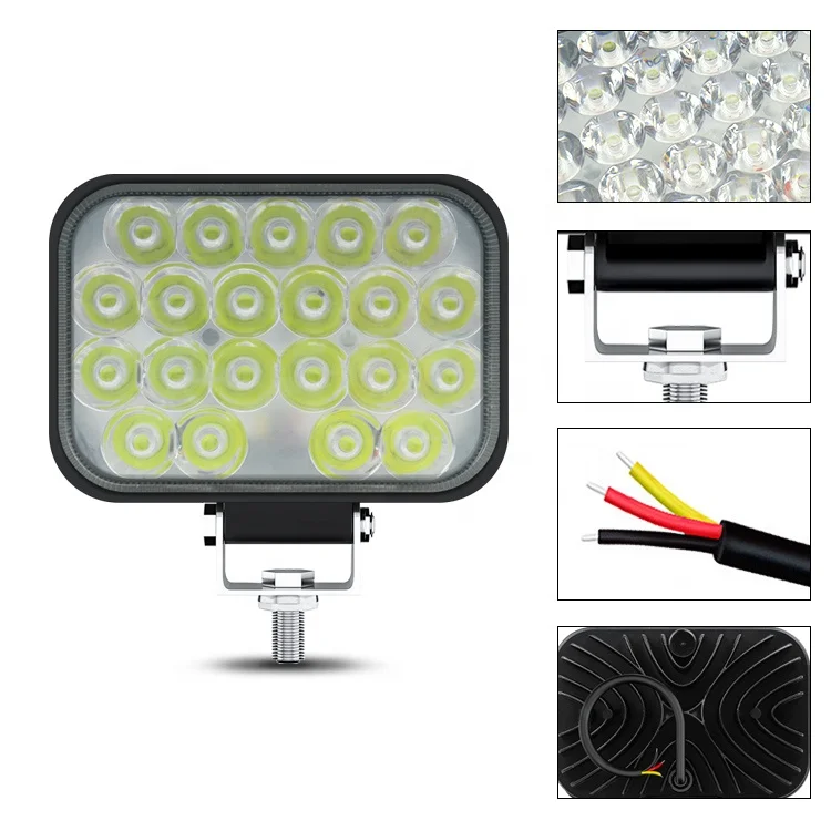 Светодиодная противотуманная фара XOVY 3 дюйма 63 Вт для грузовиков