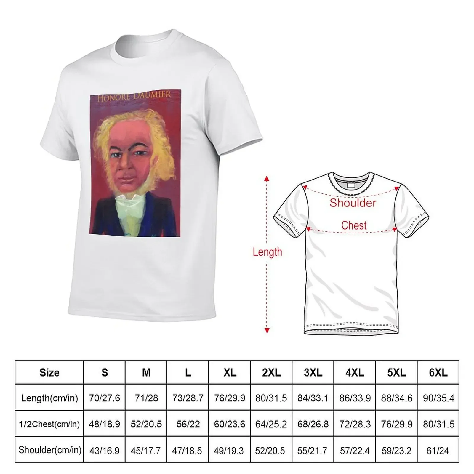 Футболка с надписью Honor Daumier мужские дизайнерские футболки большого размера