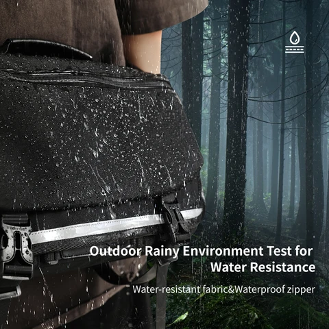 Garantia Vitalícia Sacos de Ombro Masculinos Bolsa à Prova D'Água Bolsa de Câmera Moda Bolsa Mensageira Para Homens Bolsas de Correria Sacos de Mochila Para Exterior Bolsa de Vídeo