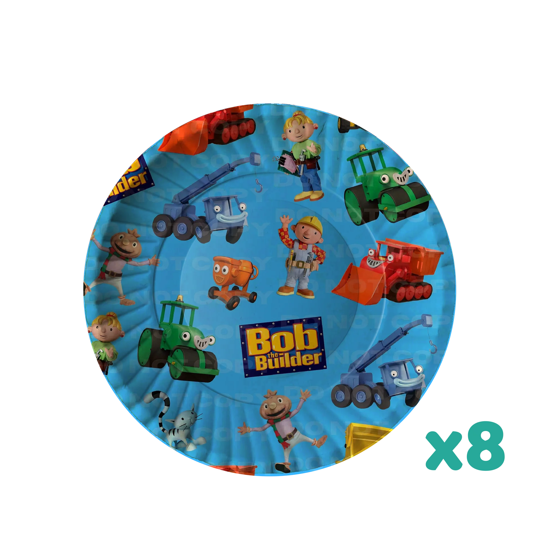 Украшения для дня рождения Bob те Builder тема телешоу сувенирные принадлежности