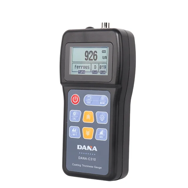 

DANA C310 Digital Coating Thickness Gauge Electronic Dry Film Paint Thickness Tester industrial metal detectors