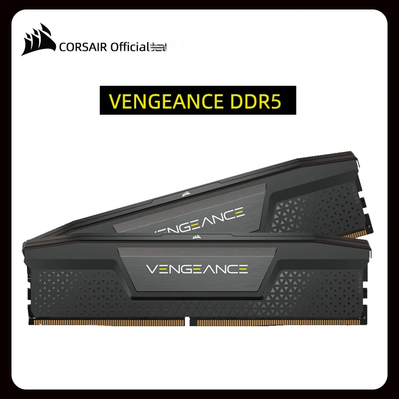 

Оперативная память Corsair Vengeance DDR5 16GX2 4800 МГц 5200 МГц 5600 МГц модуль для настольного ПК ОЗУ DDR5 16GX2 4800 МГц 5200MHzBlack
